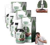 Respinature Herbal Lung Cleanse Mist, Apoyo Pulmonar, Potente Apoyo Pulmonar, Limpia y Respira, Esencia de Cuidado Herbal (3PCS)