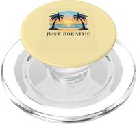 Respira Calma Energía Respiración Vida Consciente Tai Chi Flow PopSockets PopGrip para MagSafe