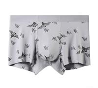 Respira fresco en los elegantes bóxers para hombre The in Comfort and Design (L Gray)