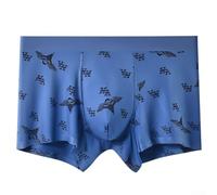 Respira fresco en los elegantes bóxers para hombre The in Comfort and Design (L Light Blue)