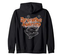 Respira profundamente, exhala Completamente Sudadera con Capucha