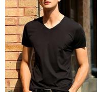 Respira tranquilo este verano con nuestra camiseta de secado rápido para hombre hecha de innovadora tecnología de tela de malla (L negro)
