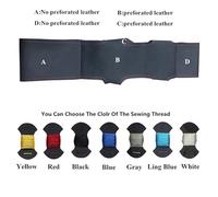 Respirable Funda Volante Antideslizante Trenzada Piel Sintética para Peugeot 207 Expert Partner para Citroen Berlingo Jumpy(Red Blue Thread)