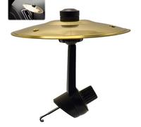 Respiradero De Aire Para Platillos De Choque De Coche, Platillo De Ventilación De Acero Inoxidable Para Tambores, Divertidos Accesorios Para Tambores De Aire De Parabrisas (Dorado)