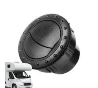 Respiradero de coches, RV Yacht Aire Climinging Vientos Techo Ronda Entrust Instrumento de Papel Botón, RV Aire Outlet - Ronda Knob Tipo Outlet Deflector para camiones automotrices de techo