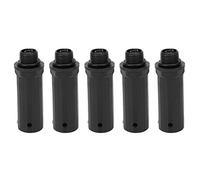 Respirador compresor aire 15.5mm varilla respiración, tapa ventilación accesorios bomba compresor, 5 piezas plástico ingeniería rendimiento estable larga vida útil