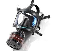 Respirador de cara completa con filtro de 40 mm para supervivencia nuclear y química, protección táctica militar