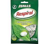 Respiral - Caramelo mentol refrescante - 150 g - , Pack de 6