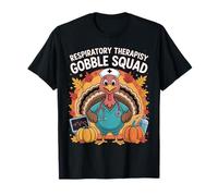 Respiratory Therapist Gobble Squad Funny Thanksgiving Camiseta