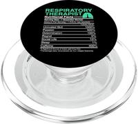 Respiratory Therapist Nutritional Facts - Lungs Therapy PopSockets PopGrip para MagSafe