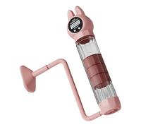 Respiratory Trainer, Abdominal Breathing Dumbbell Exerciser with Counter, Lung Strengthening Tool Mouth Training, Daily Fitness for Women Adults Beginners Athletes Singers Cyclists Home Workout