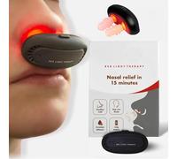 RespiRelief - Instrumento de terapia nasal de luz roja, dispositivo calmante nasal de fisioterapia, dispositivo recargable para rinitis, dispositivo de limpieza nasal (1 unidad)