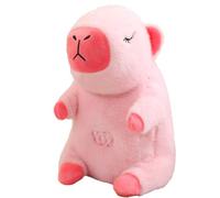 Respiro Capybara Plushing - Periódico de peluche relajante con música calmante y luz nocturna ligera | Moción rítmica ajustable Ayuda al sueño para niños, peluche para alivio de ansiedad para