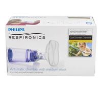 Respironics OptiChamber Diamond Cámara Inhalación Infantil 1-5 años