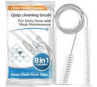 resplabs CPAP Cleaning Brush Kit, 8 in 1 - Fits 22mm and 15mm Tubing, Masks, Cushions, Humidifiers, and Water Chambers