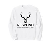 Responder Cazar Diseño Venado Desierto Sudadera