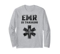 Responder médico de Emergencia en Entrenamiento EMR EMT Ambulancia Manga Larga