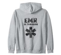 Responder médico de Emergencia en Entrenamiento EMR EMT Ambulancia Sudadera con Capucha