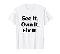 Responsabilidad de la Seguridad en el Lugar de Trabajo | Campaña Cultura Proactiva Camiseta