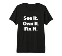 Responsabilidad de la Seguridad en el Lugar de Trabajo | Campaña Cultura Proactiva Camiseta Premium