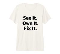 Responsabilidad de la Seguridad en el Lugar de Trabajo | Campaña Cultura Proactiva Camiseta Premium