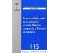 Responsabilidad Penal De Las Personas Juridicas.derecho Comparado Y De