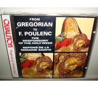 Responsory of the Holy Week - From Gregorian to F. Poulenc [Import]