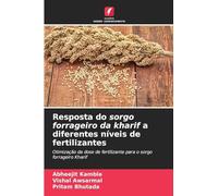 Resposta do sorgo forrageiro da kharif a diferentes níveis de fertilizantes: Otimização da dose de fertilizante para o sorgo forrageiro Kharif