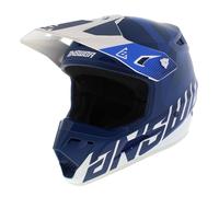 Respuesta AR1 V2 MX Casco Negrita azul mate blanco