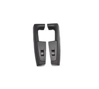 RESPUNEKBAH 2 Piezas: Manija Interior Puerta Delantera/trasera Marco Del Reposabrazos Interruptor Panel Control Moldura 3TD867157 Para Skoda Para Superb 2008-2013(Black rear)