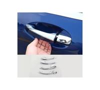 RESPUNEKBAH Accesorios Para El Coche Para Mercedes-para Benz C E GLC Class W213 W205 X253 5x Moldura Decorativa Para Manija De Puerta Exterior Cromada(Bright silver)
