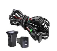 RESPUNEKBAH Conjunto Luces Antiniebla 30 W Para Parachoques Delantero Luces LED Antiniebla DRL 6000 LM H11 Para Land Rover Para Freelander 2 LR2 FA_ 2006-2014(Harness Wire)