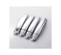 RESPUNEKBAH Cubierta Manija Piezas Exteriores Para Chevrolet Para AVEO Protector Manija Puerta De Automóvil Cromado ABS Accesorios De Decoración De Estilo(Type2)