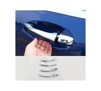 RESPUNEKBAH Embellecedor De Manija De Puerta Exterior Cromado 5x Para Mercedes-para Benz C E GLC Class W213 W205 X253(Bright silver)