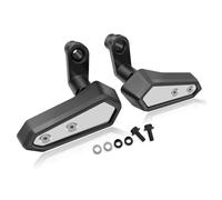 RESPUNEKBAH Frame Sliders Motocicleta Protector Deslizante Motor Motocicleta Cubierta Protección contra Caídas para Kawasaki Z500 SE Ninja 500 2024 2025 (Plata)