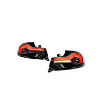 RESPUNEKBAH Luces Traseras Para Coche Para Serie 2 F22 Conjunto De Luces Traseras 220i 225i M2 F23 F87 Señales De Giro DRL Dinámicas Plug Play(87 Smoke)