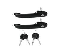 RESPUNEKBAH Manija De Puerta Exterior De Coche Con 4 Llaves Para VW Para POLO 6N1 6V2 6V5 Para Sharan 6N0837207C/D Accesorios Para Coche 2 Piezas