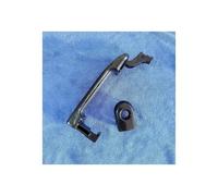 RESPUNEKBAH Manija De Puerta Exterior Delantera Izquierda Y Derecha Negra Lisa Para Nissan Para Tiida 2004 2005 2006 2011(Right 1pc)