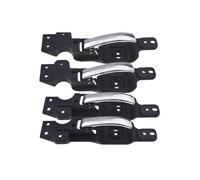 RESPUNEKBAH Para Dodge Para Challenger 3.6L 5.7L 2008-2014, Manija Interior Cromada Para Puerta Delantera, Trasera, Izquierda, Izquierda O Derecha, Derecha(4 Pcs Left Right Set)