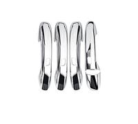 RESPUNEKBAH Para Mercedes Para Benz A B C E GLC CLA GLE GLS GLB Clase W177 W247 W205 W213 X253 C118 W167 Cubierta Manija Puerta Coche Pegatina Marco Embellecedor (C3)