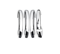 RESPUNEKBAH Para Mercedes Para Benz A B C E GLC CLA GLE GLS GLB Clase W177 W247 W205 W213 X253 C118 W167 Cubierta Manija Puerta Coche Pegatina Marco Embellecedor (B3)