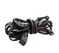 RESPUNEKBAH Para Nissan Para Micra Para March V K14 2017-2022, Conjunto De Luces Antiniebla Para Parachoques Delantero Faros Antiniebla LED 40 W H11(Only Harness Wire)