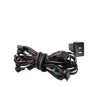 RESPUNEKBAH Para Nissan Para Navara NP300 D23 2014-2020 Parachoques Delantero LED Luz Antiniebla, Accesorios DRL, 30 W, H11.