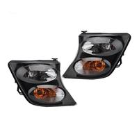 RESPUNEKBAH Para Nissan Para Patrol Y60 Y61 1997-2001 2002 2003 2004 Faro Delantero Lámpara De Esquina Faro Delantero Parachoques Delantero Luz De Esquina (1 Pair Corner Light 1)