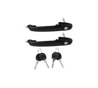 RESPUNEKBAH Para Seat Para Alhambra 1997 1998 1996-2010Manija De Puerta Exterior De Coche Con 4 Llaves 2 Piezas Accesorios Para Coche