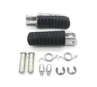 RESPUNEKBAH Pedales Motocicleta Adaptadores Reposapiés Delanteros Motocicleta para Kawasaki ER6N Ninja 650R 1000 Z1000SX V&ersys 650 1000 Z1000 Estriberas Motocicleta