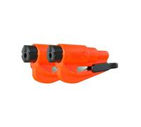 Resqme GB0-RQMTWIN-ORANGE Herramienta Rompecristales, Naranja, 2 Unidades