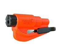 Resqme GBO-RQM-ORANGE Herramienta Rompecristales, Naranja, 1 Unidad