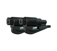 Resqme GBO-RQMTWIN-BLACK Herramienta Rompecristales, Negro, 2 Unidades