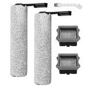 Resszo Rouleau de Brosse de Rechange et Filtre HEPA pour Tineco Floor One S5 / S5 Pro, 2 Rouleaux de Brosse + 2 Filtres + 1 Brosse de Nettoyage, Pièce de Détachées, Accesorio pour S5 (A)